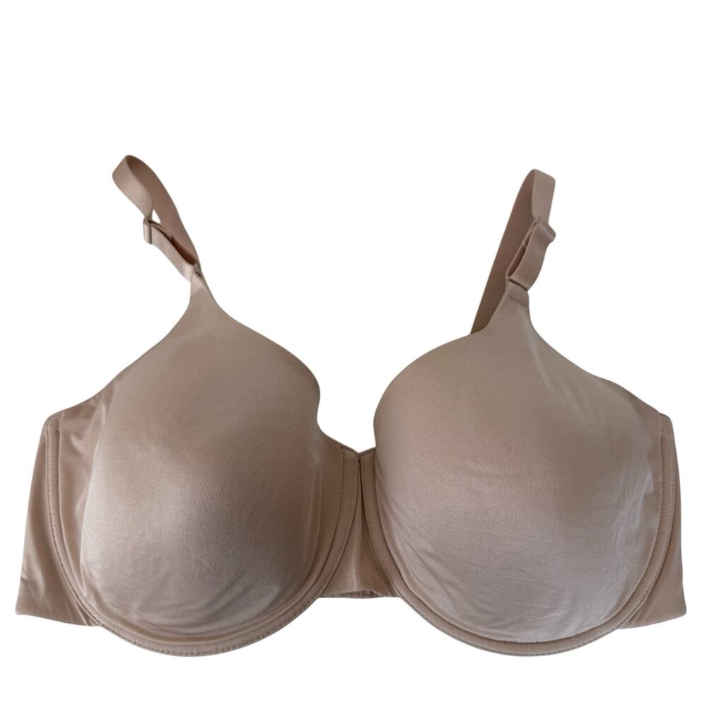 Natori Full Fit Contour Underwire T-Shirt Bra 105951 Light Tan Nude Size 36DD